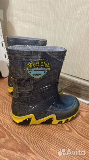 Резиновые сапоги 24-25