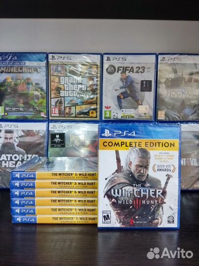 PS4 Witcher 3 goty Ведьмак 3:Дикая Охота Игра года