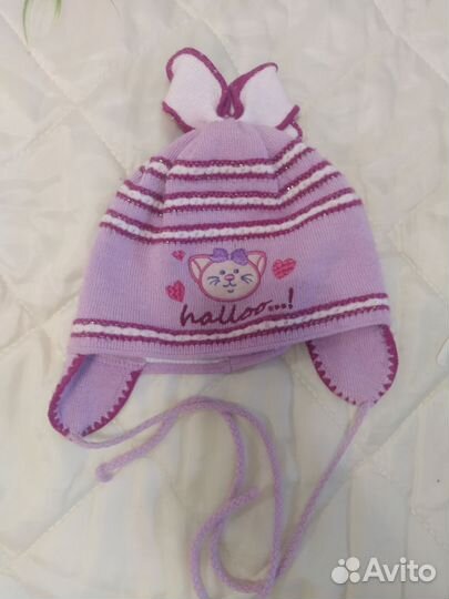 Шапка детская для девочки