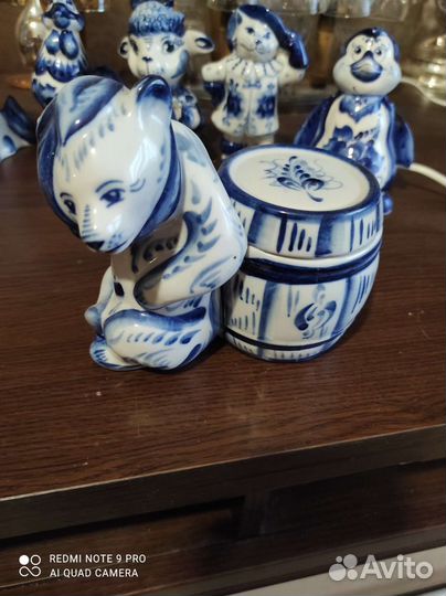 Посуда гжель