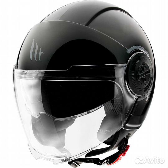 MT Мотошлемs viale SV S solid A1 Glossy Black Moto