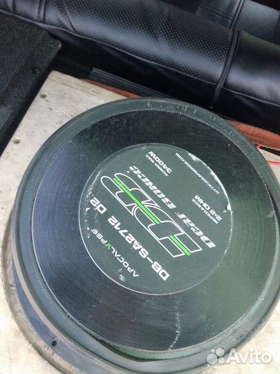 Сабвуфер и усилитель