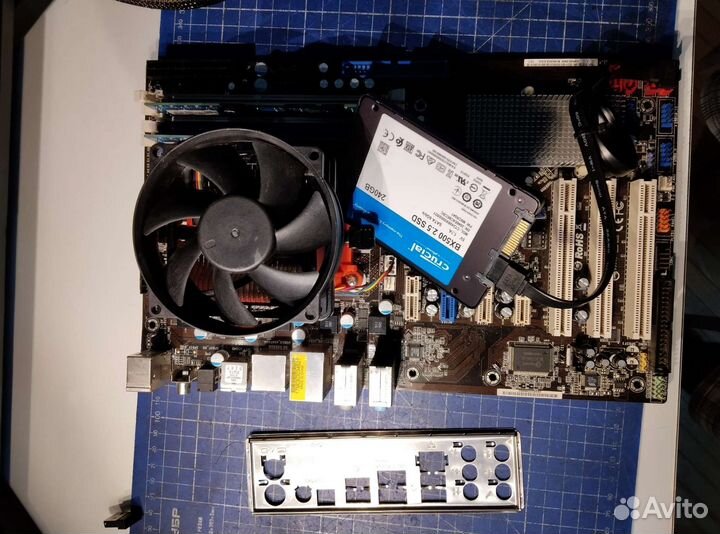 Мать ам3 + Phenom X4 + 8Гб + кулер