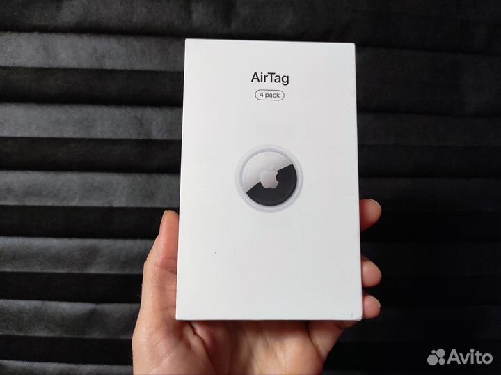 Поисковый трекер Apple AirTag (4 шт), белый