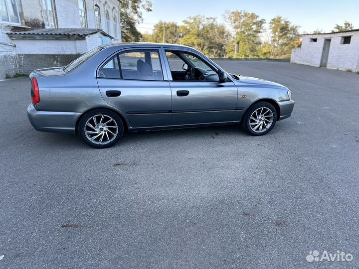 Hyundai Accent 1.5 МТ, 2003, 150 000 км