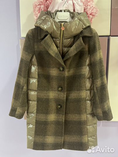Пальто для девочки 140