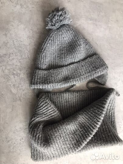 Шапка и снуд zara 3-5 лет