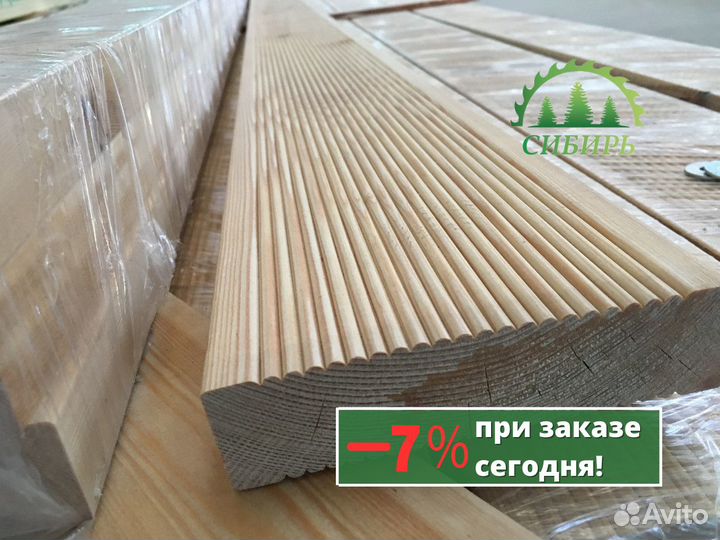 Террасная доска из лиственницы