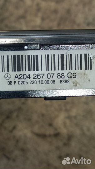 Накладка селектора Mercedes-Benz C-Class W204 W