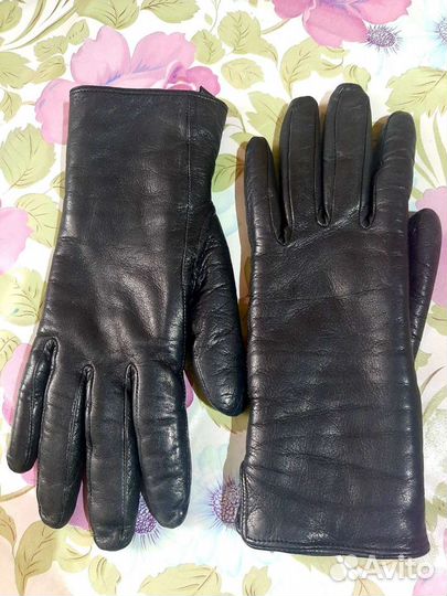 Перчатки женские кожаные новые, натуральные