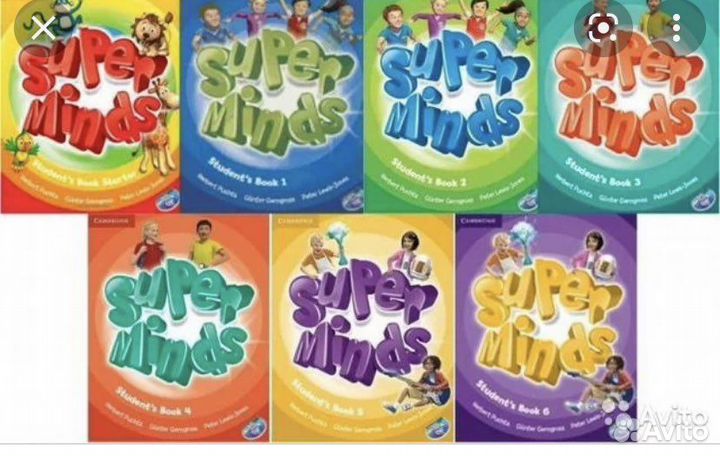 Super minds starter,1,2,3,4,5,6