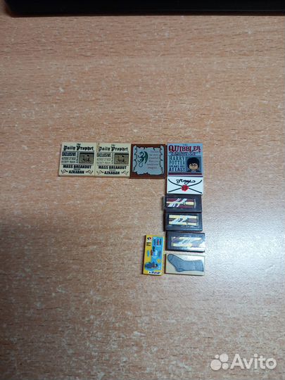 Lego аксессуары от разных наборов и много оружия