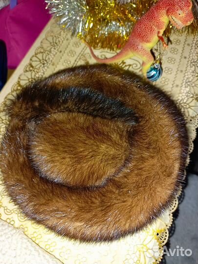 Шапка норковая женская, р56-57