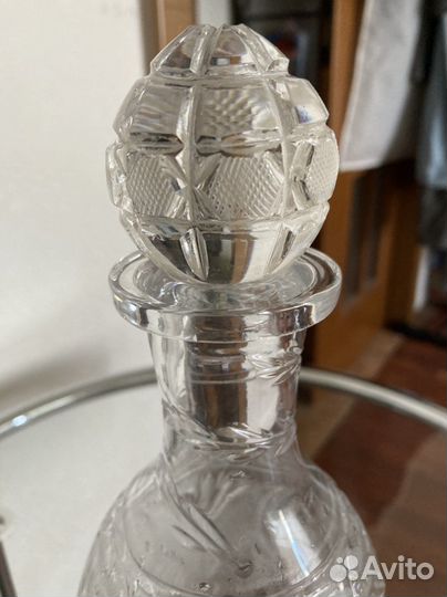 Графин (штоф)хрустальный