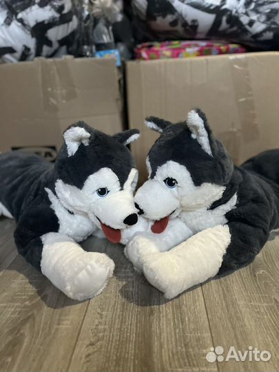Хаски мягкая игрушка IKEA