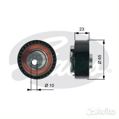 Ролик натяжной привода грм