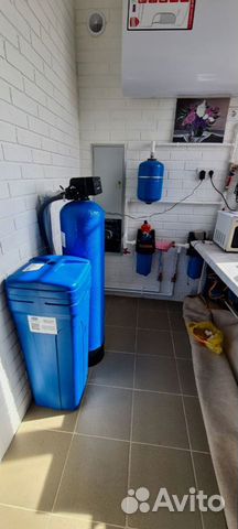 Система очистки воды, фильтр воды для коттеджа/ до