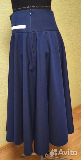 Юбка синяя 48 разм.M.Reason