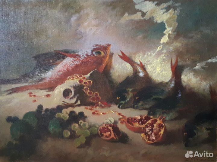 Картина х/масло 80х60