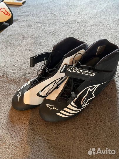 Ботинки для картинга alpinestars 42 размер