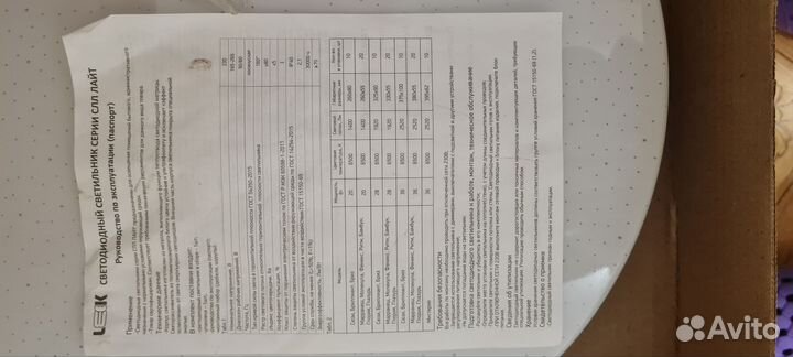 Люстра потолочная светодиодная с пультом бу