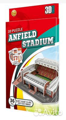 3D пазл Стадион Энфилд Ливерпуль