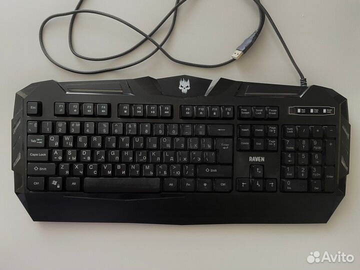 Клавиатура проводная dexp Raven