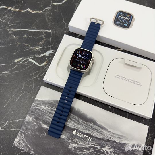 Новые Apple Watch Ultra 2 49mm Blue Ocean Band