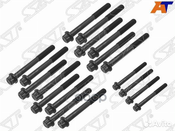 Болт ГБЦ (комплект) isuzu 4BB1/4BD1/4HK1 ST-117