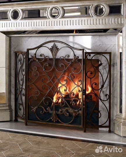 Кованый камин