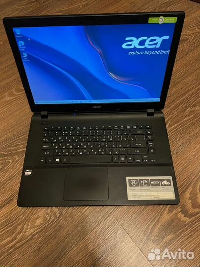 Ноутбук Acer для учебы и работы/ SSD 256 Gb