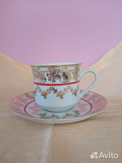 Чайные пары,Посеребренные ножи, Хрусталь