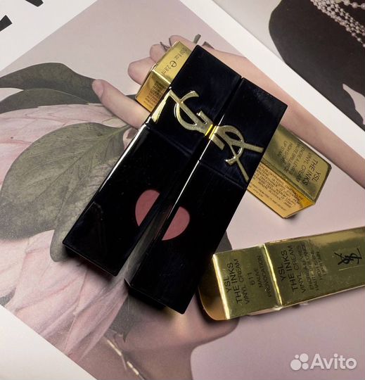 Блеск лак для губ ysl vinyl cream