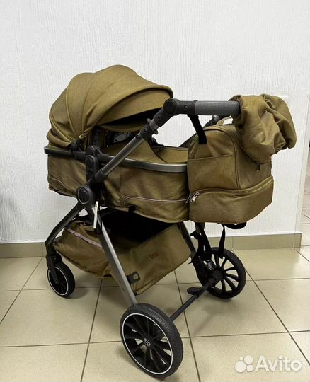 Коляска 2/1 luxmom V8/ последняя