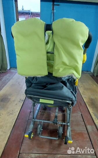 Детские санки коляска