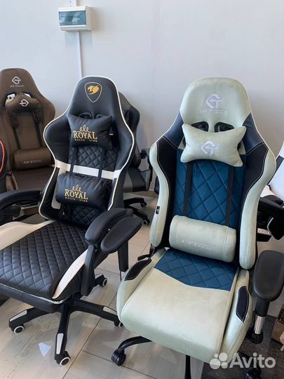 Игровое, компьютерное кресло для геймеров