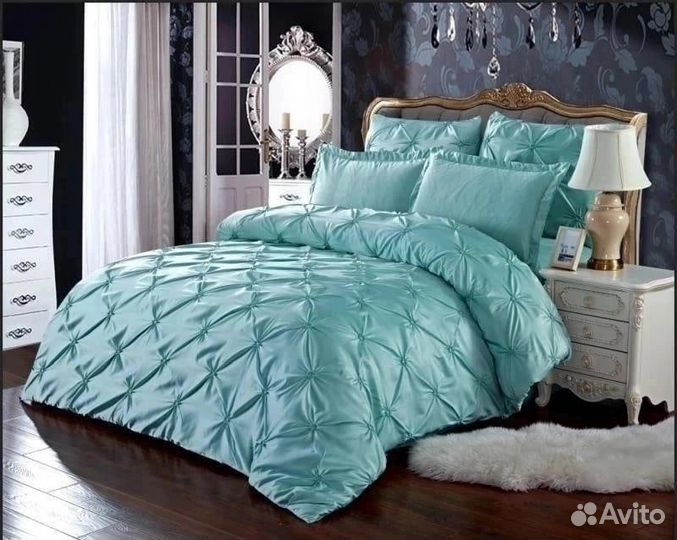 Белье постельное E-Shine сатин шёлк