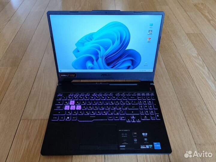 Ноутбук игровой asus TUF FX506HF как новый