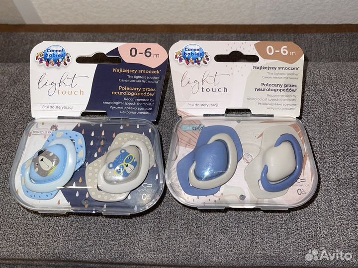 Пустышка canpol babies 2 шт