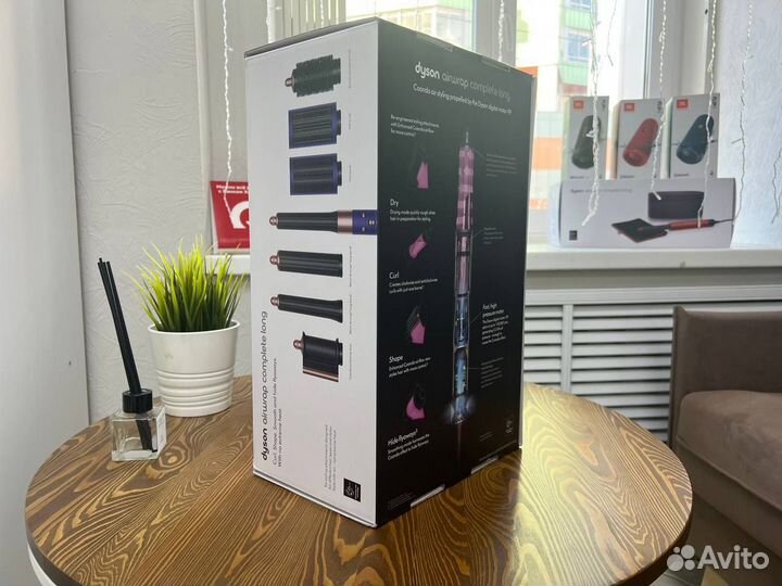 Стайлер Dyson AirWrap Complete Long Blue/Rose