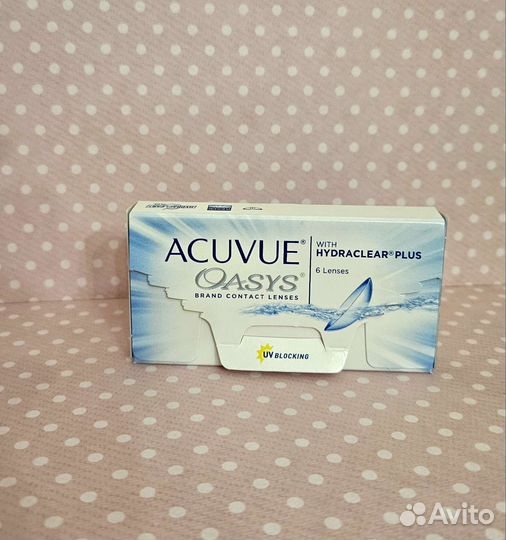 Линзы контактные acuvue oasys двухнедельные