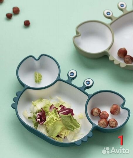 Тарелка силиконовая детская