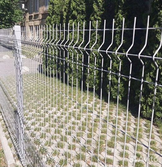 Сетка для забора 3d