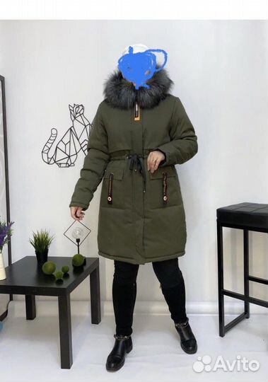 Парка женская зимняя 56