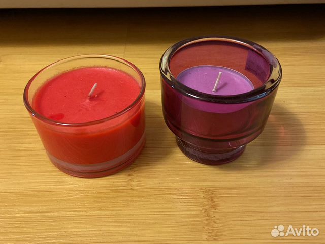 Свечи в стекле