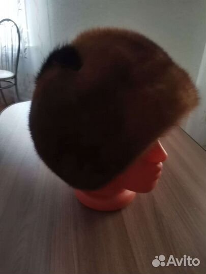 Шапка норковая женская