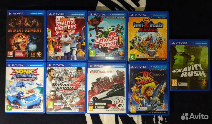 Игры для PS vita
