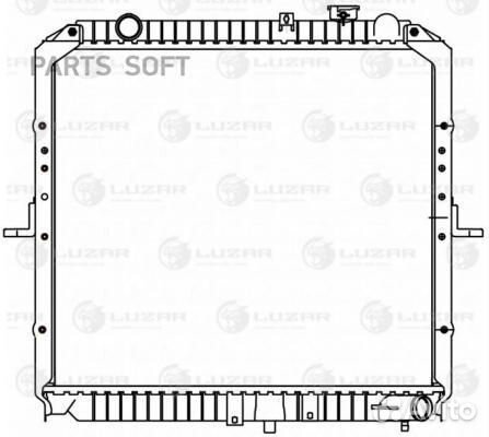 Радиатор охлаждения Киа K-Series Bongo 99- 2.5D
