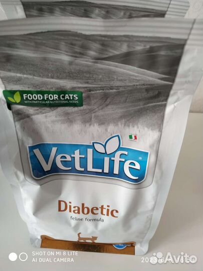 Сухой корм для кошек Farmina Vetlife Diabetiic