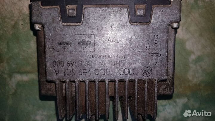 Блок управления вентилятором audi а4,в5